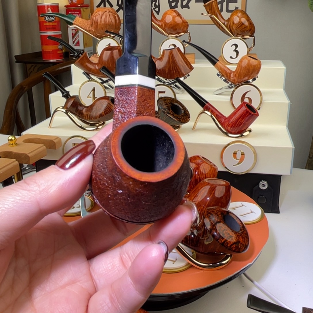 石楠木手工制作烟斗