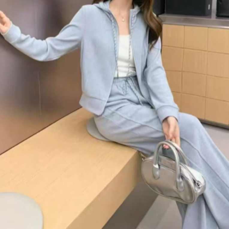 休闲减龄套装两件套