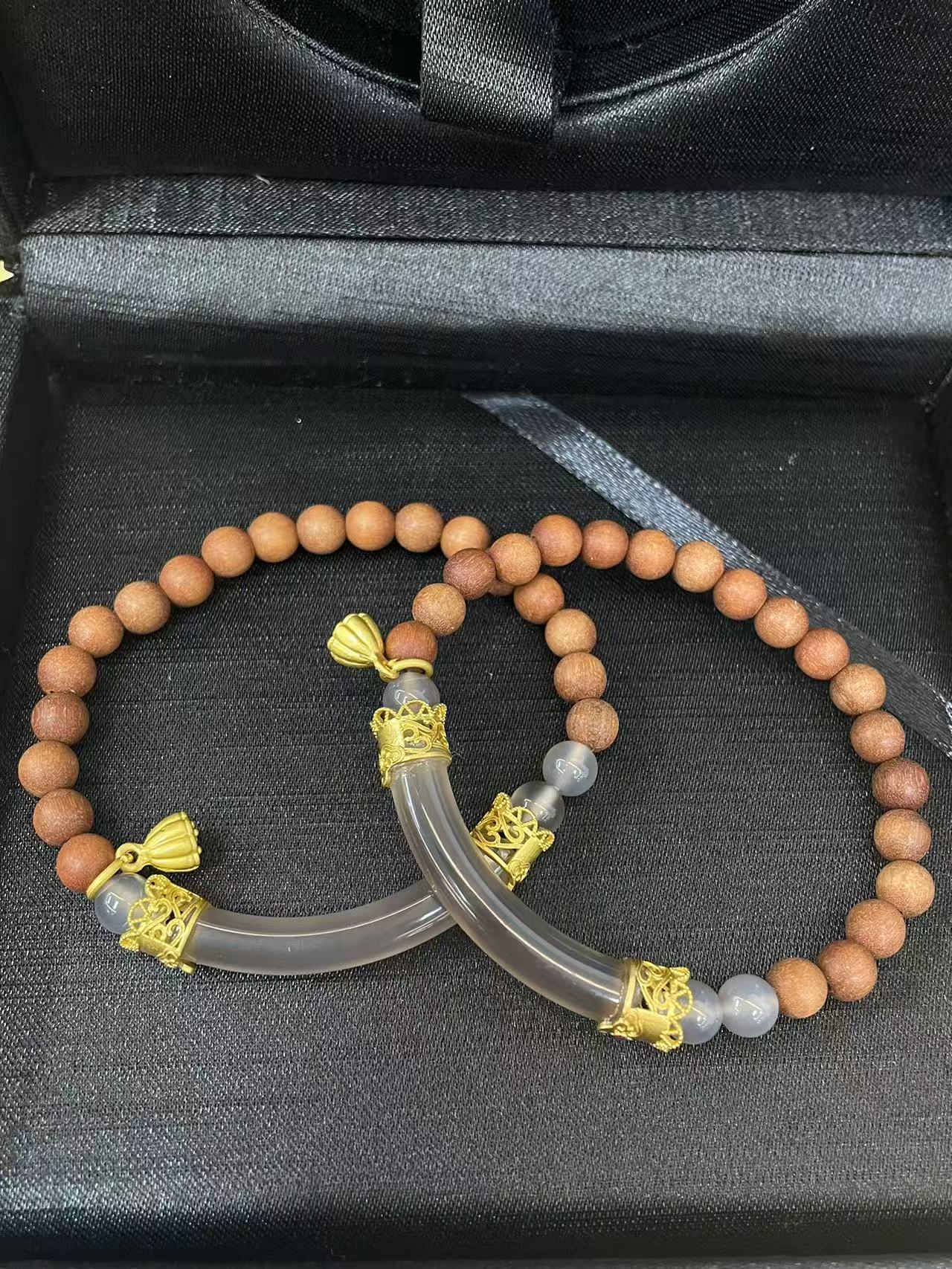 老山檀半镯（多样性一件发货）