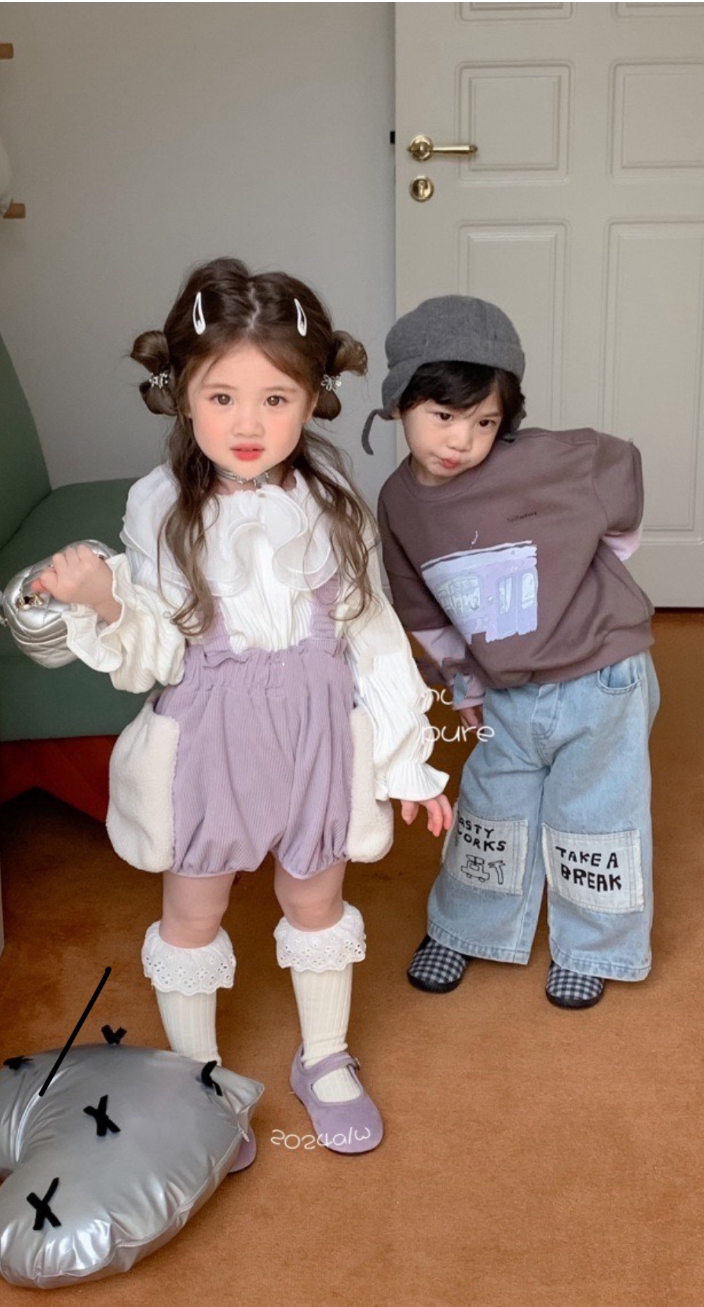 潮童服饰男童女童休闲时尚儿童服饰NO退NO换下单备注编码