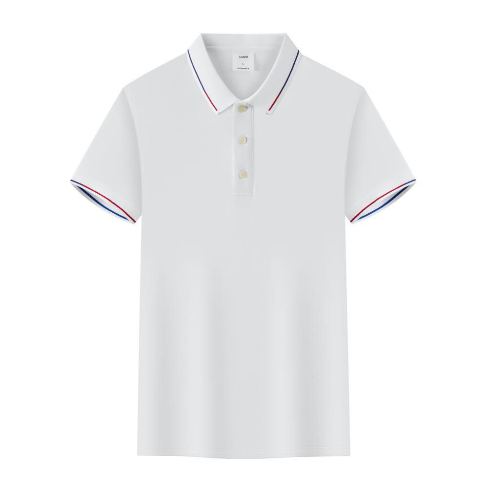爆款工作服定制Polo衫印Iogo图案工衣厂服男女广告文化衫T恤工装