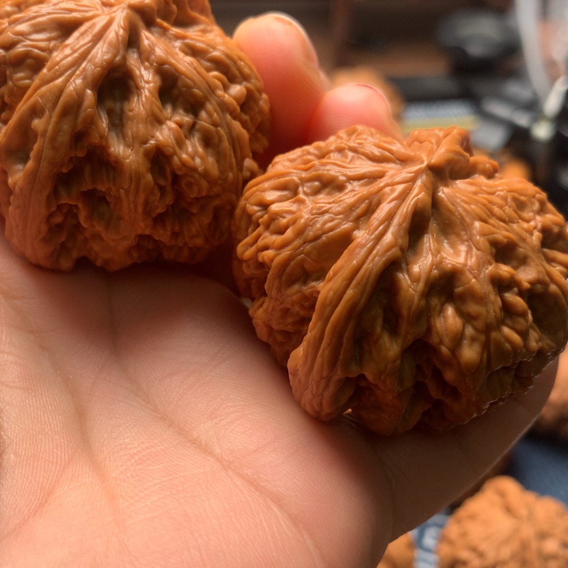 【闪购商品】把件文玩核桃困***漫粗筋45