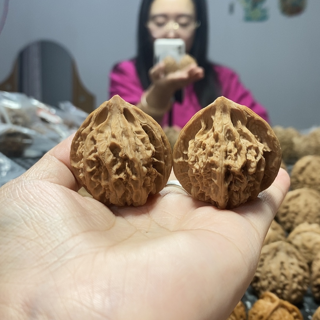 桃核吊坠野生灯笼39