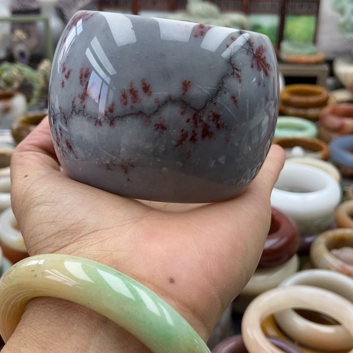 石英质玉手镯未镶嵌ℋ****