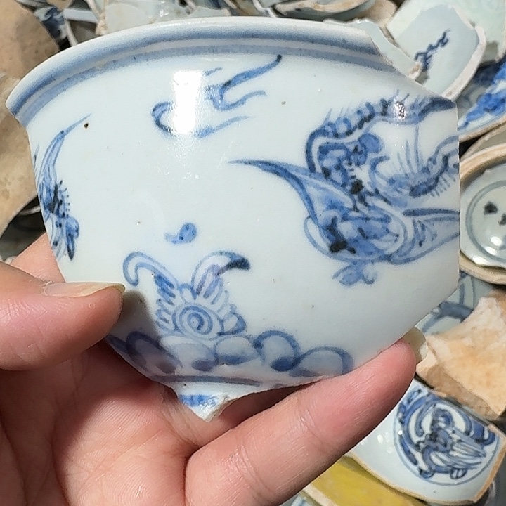 瓷片瓷片标本，顺丰包邮