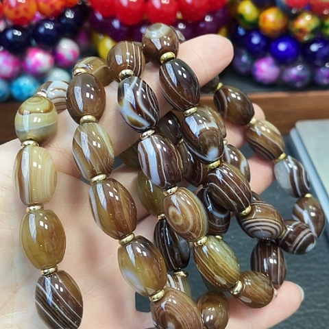 玛瑙未镶嵌手饰波斯湾盐源