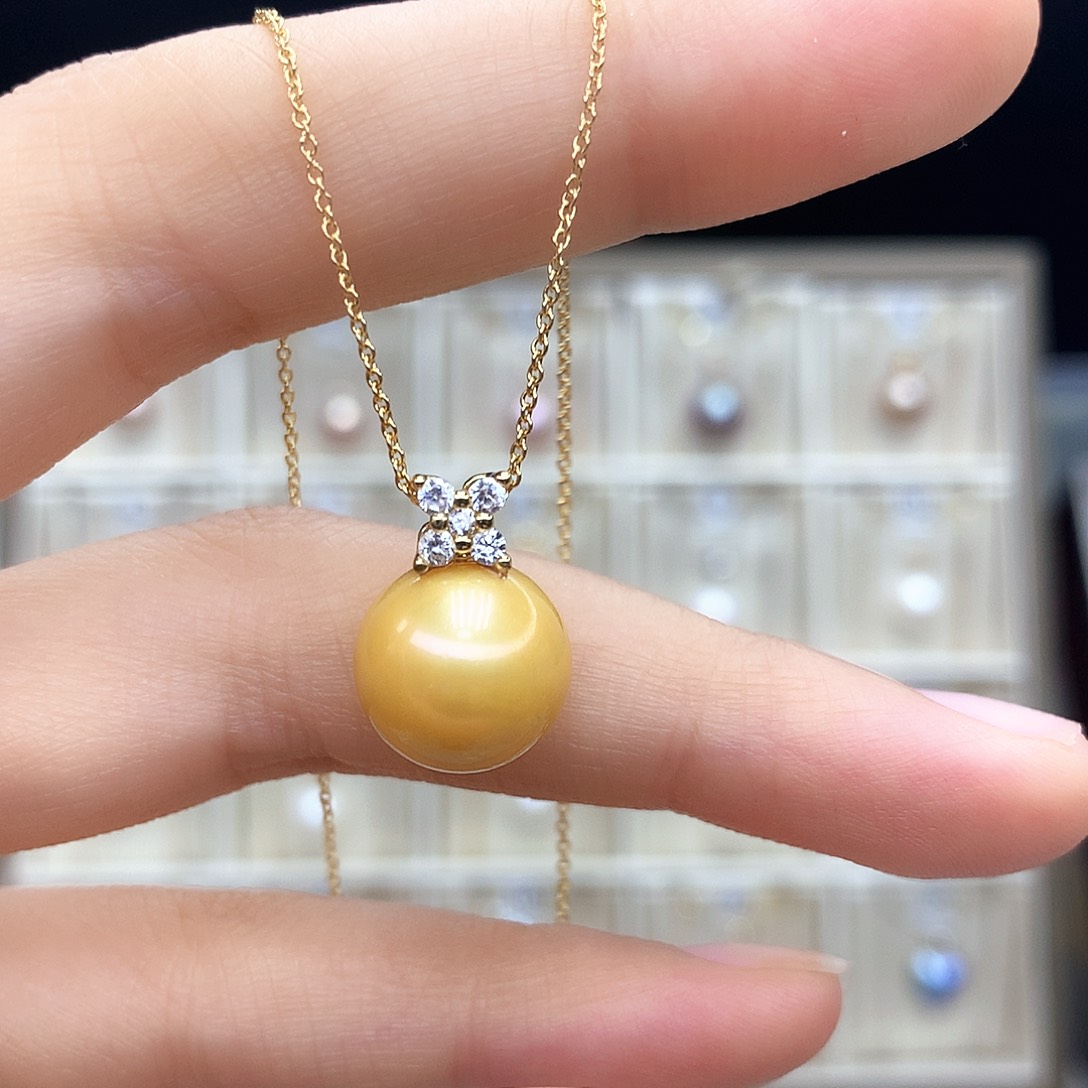 淡水珍珠合金颈饰