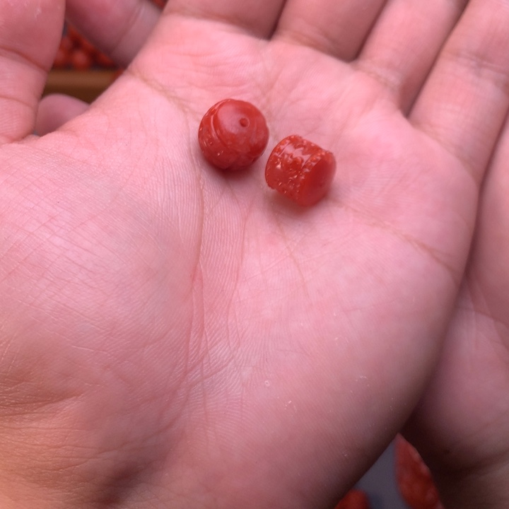 【闪购商品】南红玛瑙配饰未镶嵌洗*
