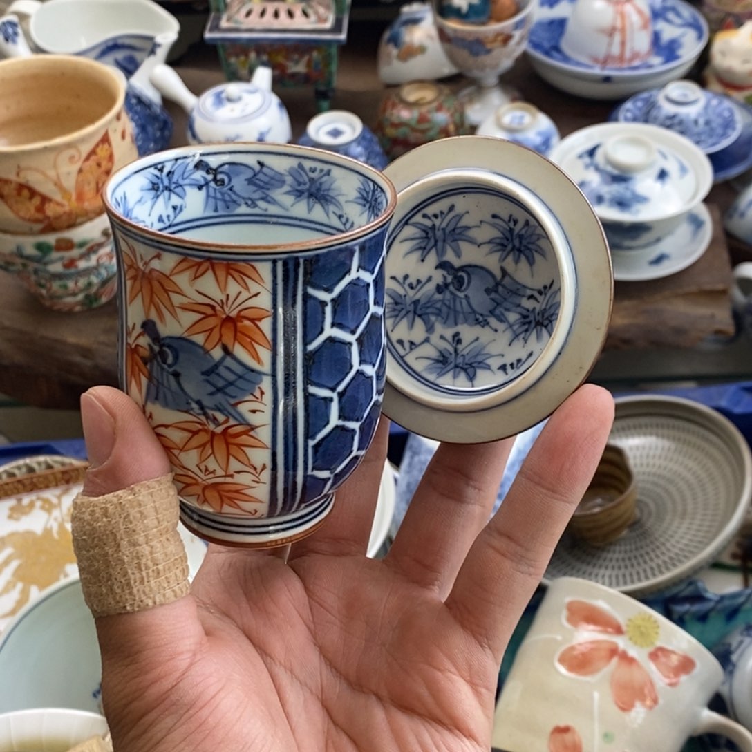瓷器的一个人的时候我也