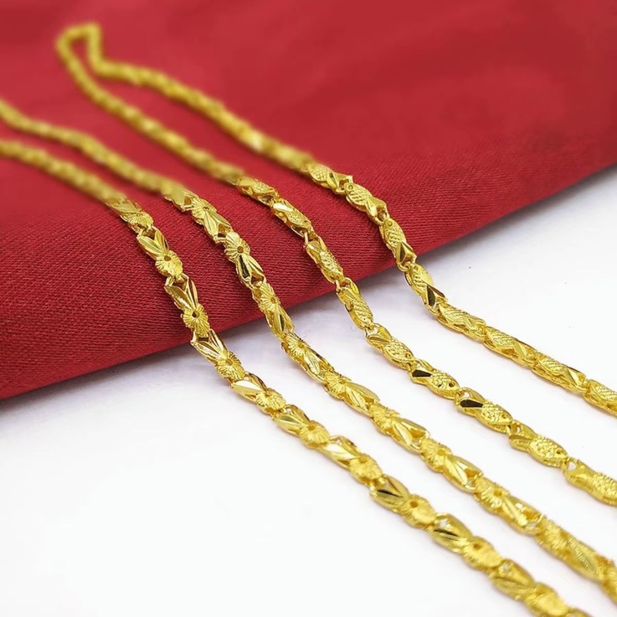 小鱼项链中国风古风高端首饰精美手纯手工制作精美手艺