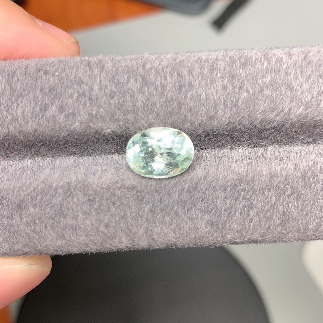 碧玺珠宝奇石未镶嵌糖果碧玺3.66克拉未镶嵌