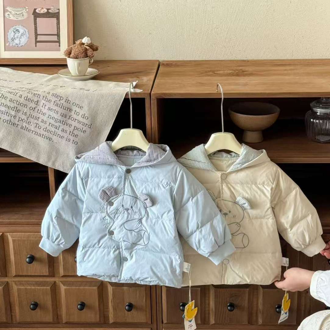 88938-谷米熊甜心小熊羽绒外套