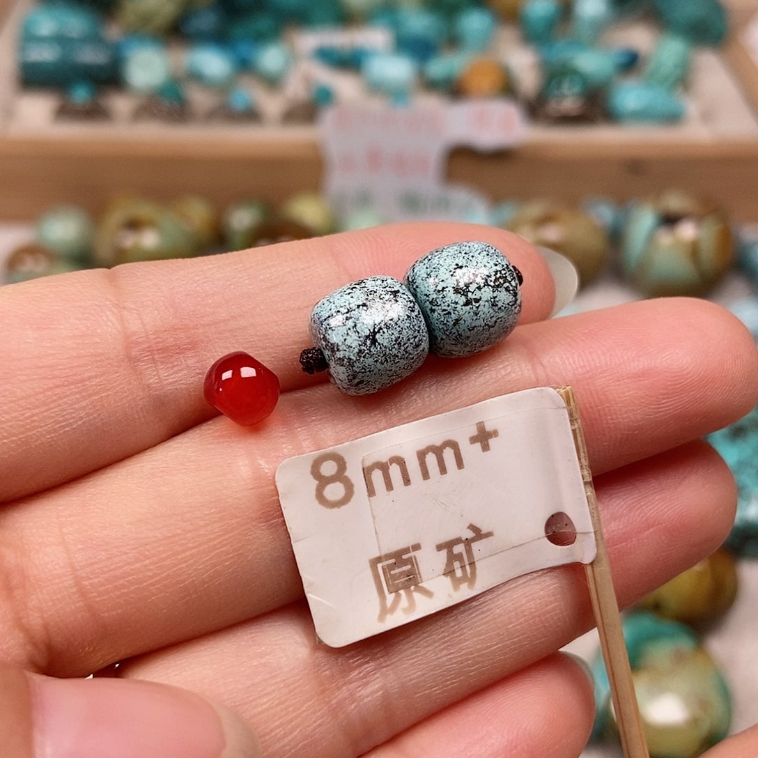 未镶嵌南红玛瑙珠宝半成品