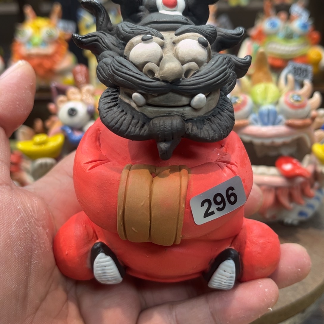 陶瓷纯手工抽象陶瓷摆件296