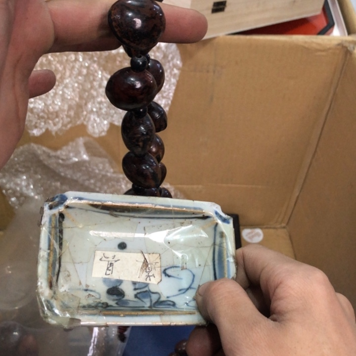 陶瓷孤品单件车里拍