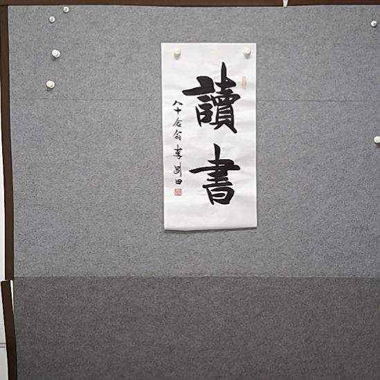 书法读书榜书大字书法小品