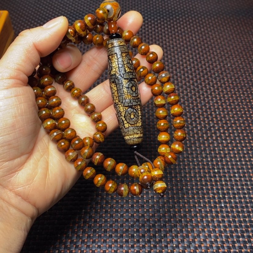 【闪购商品】玛瑙/玉髓手链未镶嵌吹****球