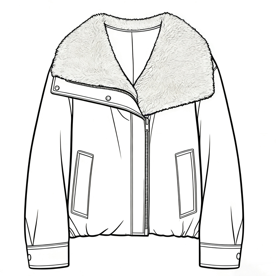 【Montendre】秋冬新款 M 90绒毛领素皮外套气质拼接保暖羽绒服