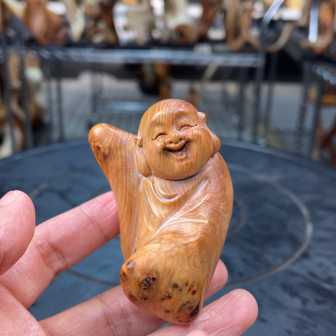 柏木（崖柏）手把件