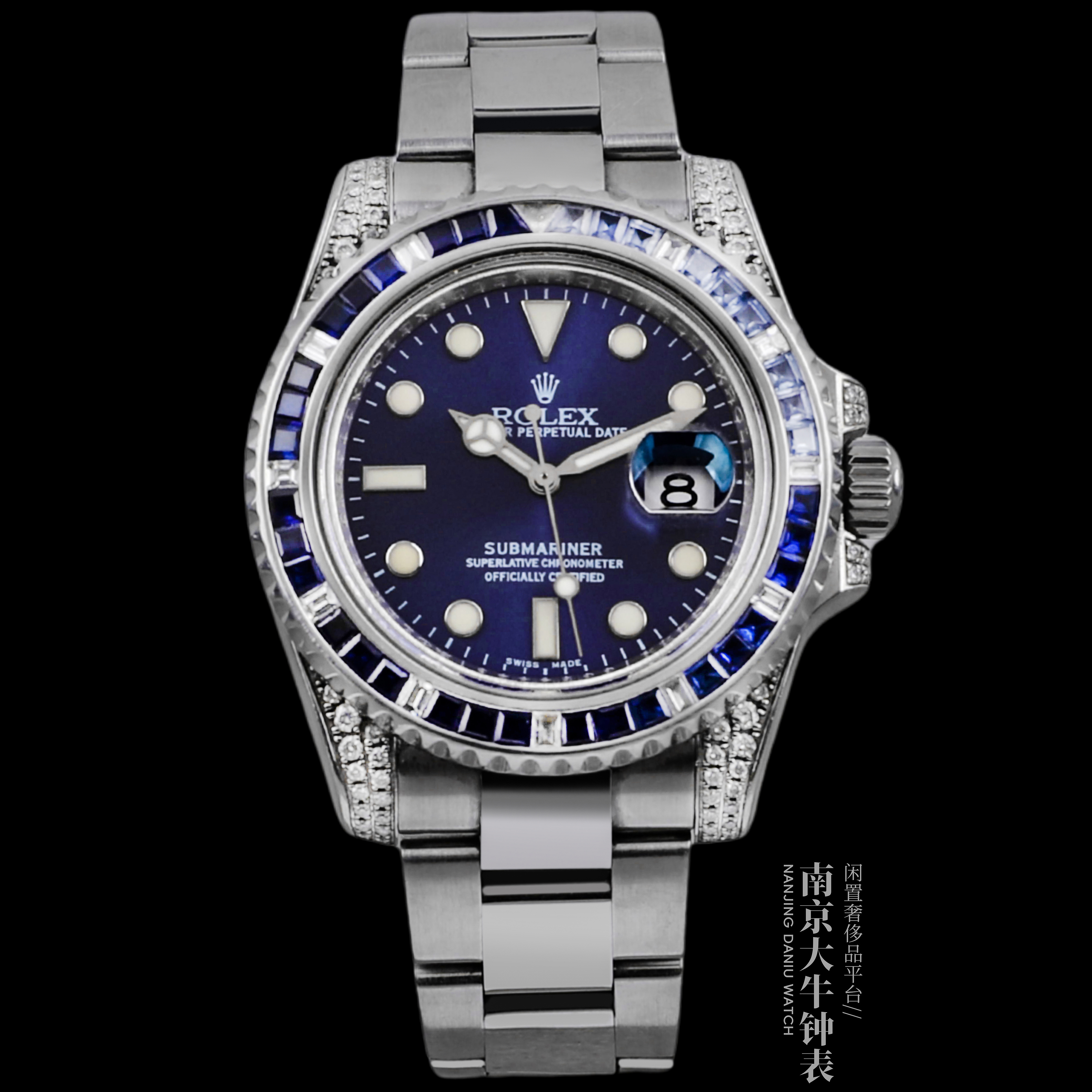 99新 Rolex/劳力士 116610后改/单表/40mm