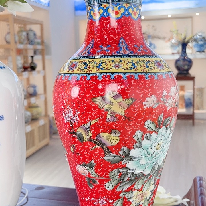 摆件景德镇陶瓷花瓶2