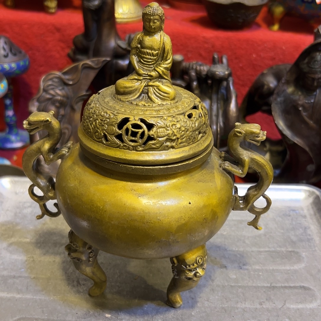 黄铜摆件，文房摆件工艺品