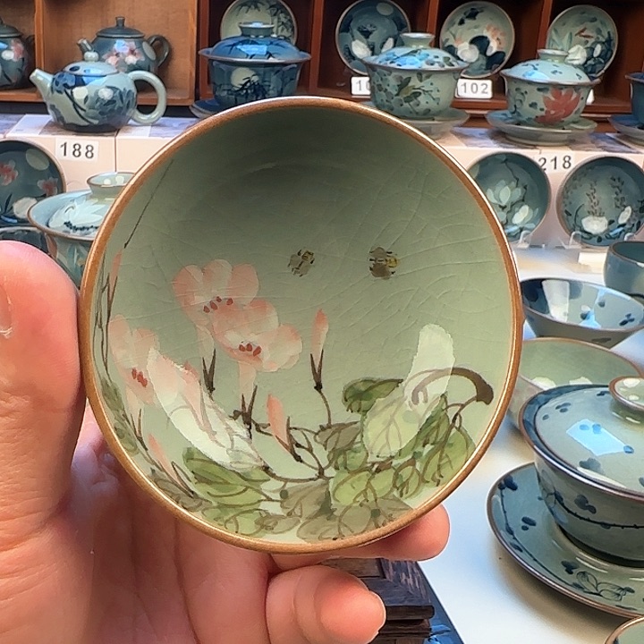 景德镇陶瓷陶瓷杯茶具