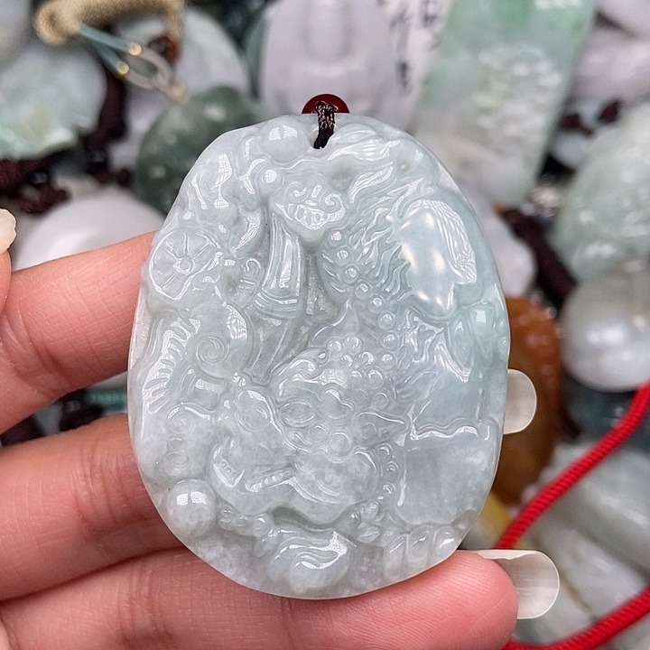 颈饰未镶嵌翡翠翡翠