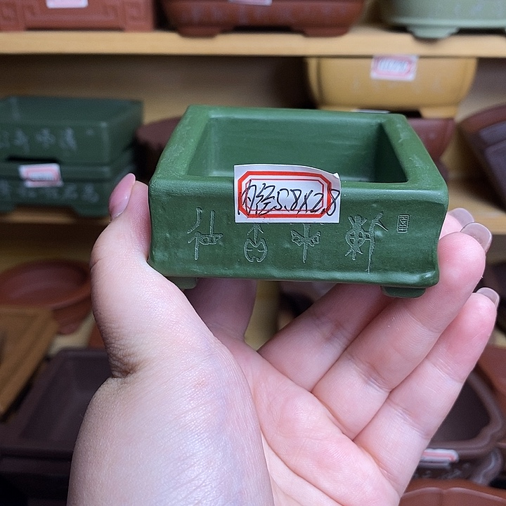 琉璃手工艺品宜兴紫砂精品花盆