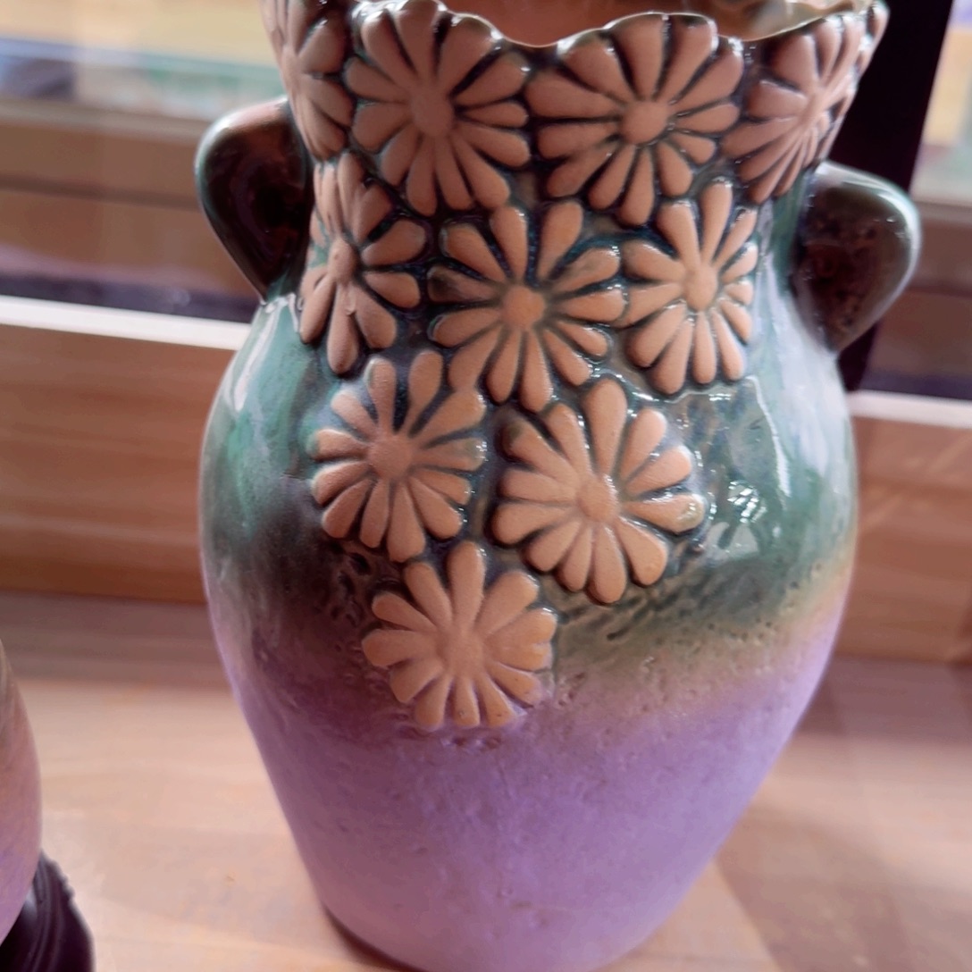 紫砂花盆粗陶粗陶