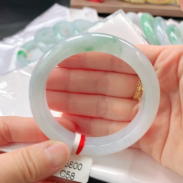 未镶嵌手镯翡翠缅甸A货翡翠手镯