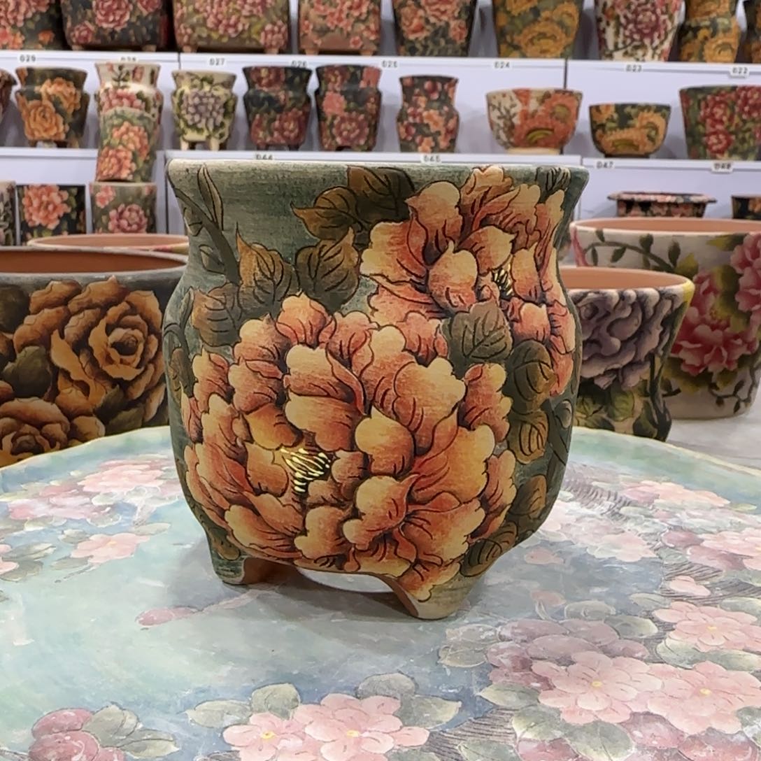 红陶精品多肉花盆精品