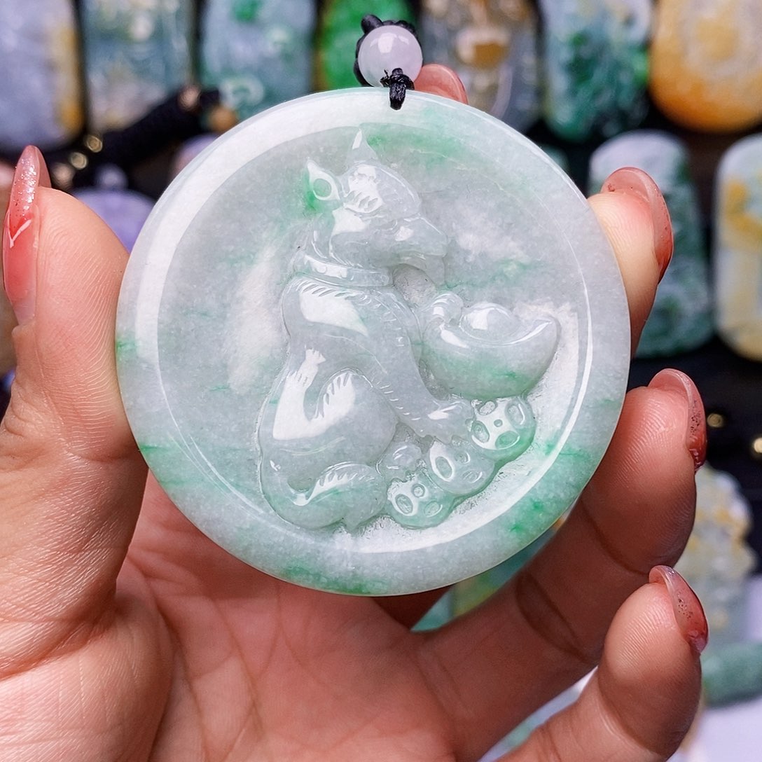 定制翡翠未镶嵌翡翠A货一物一证