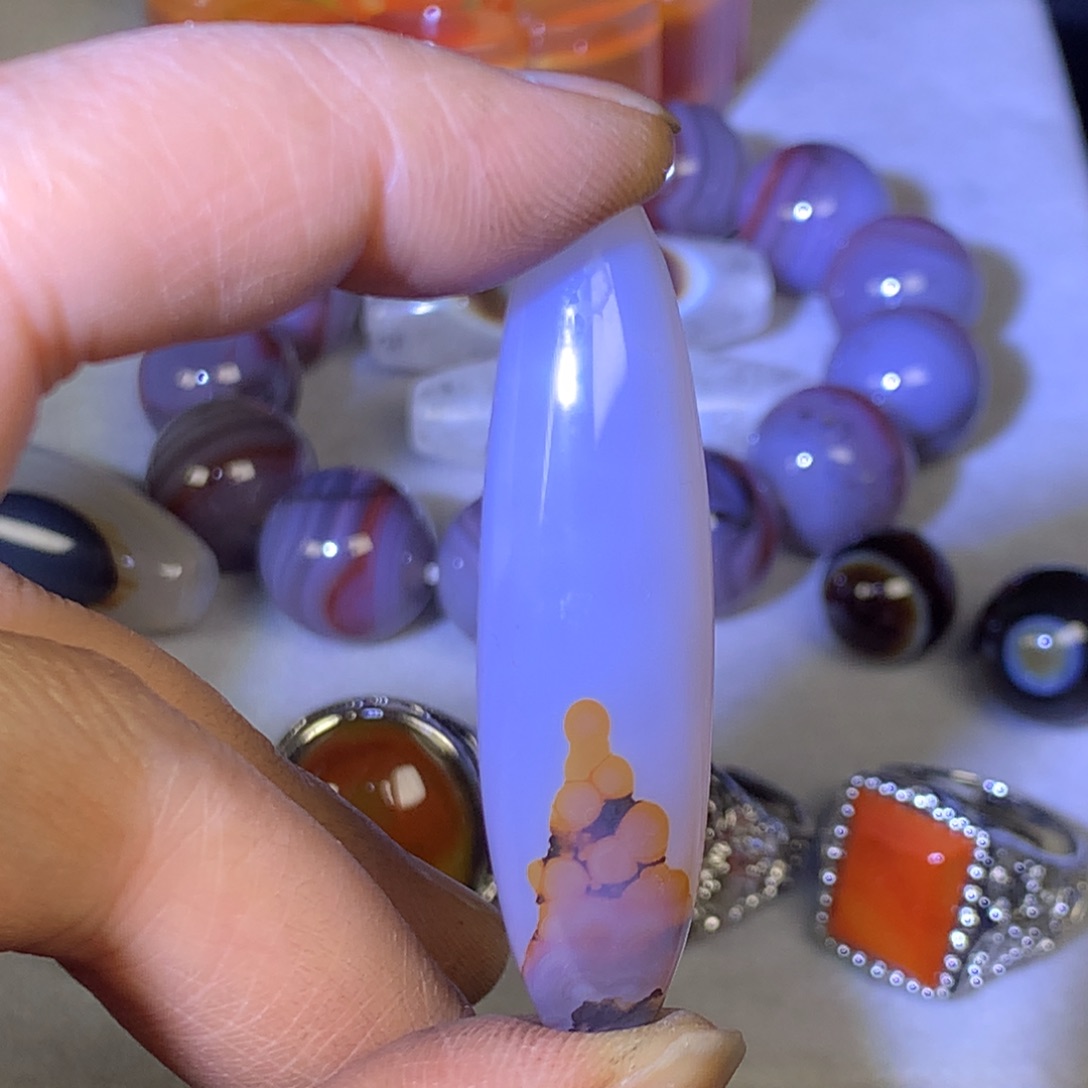 玛瑙/玉髓未镶嵌颈饰