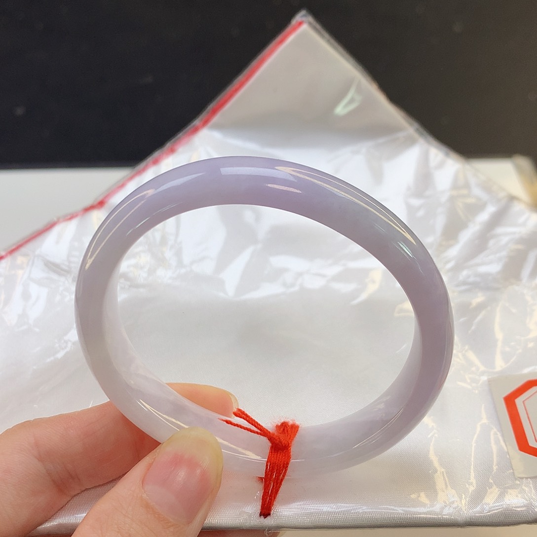 翡翠手镯未镶嵌缅甸天然翡翠贵妃手镯01