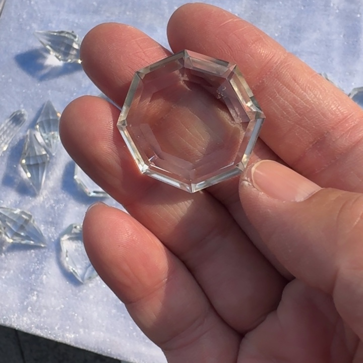 水晶颈饰未镶嵌吊坠