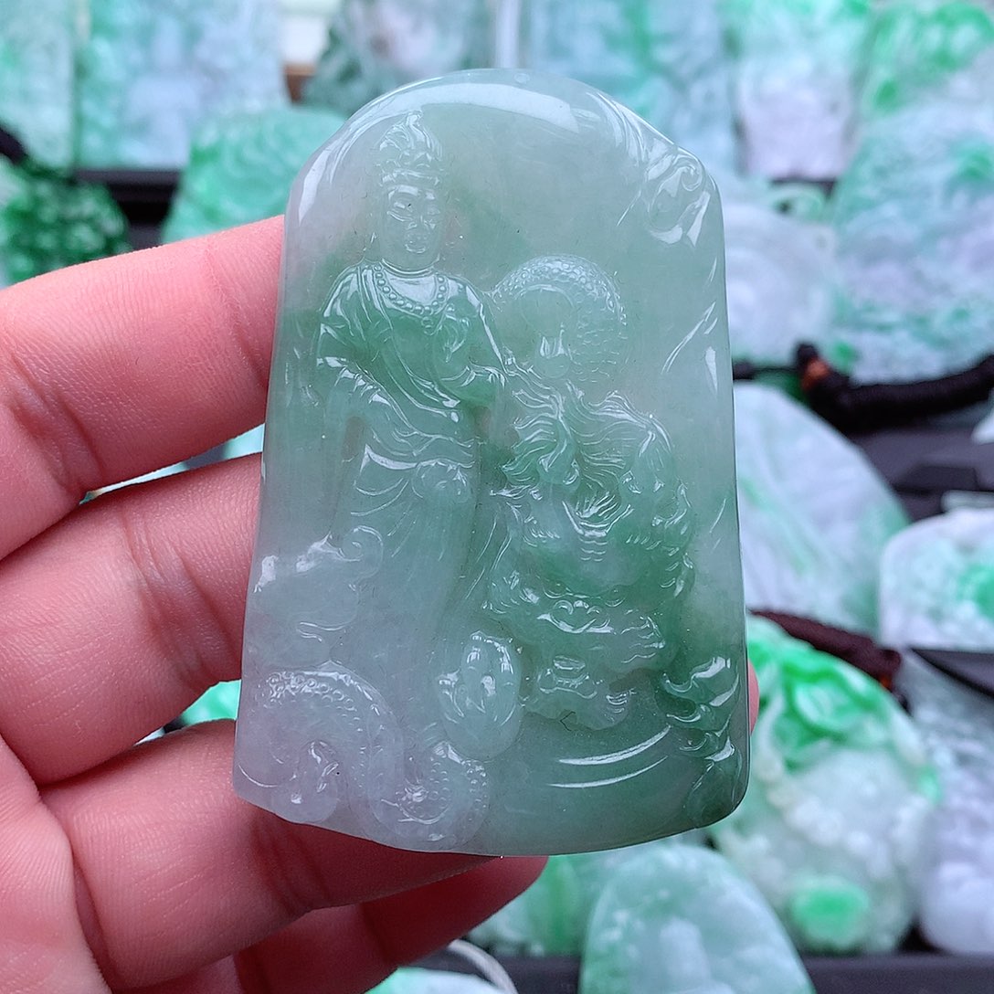 翡翠吊坠(不含链)未镶嵌
