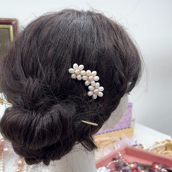 淡水珍珠珍珠银S925镶嵌