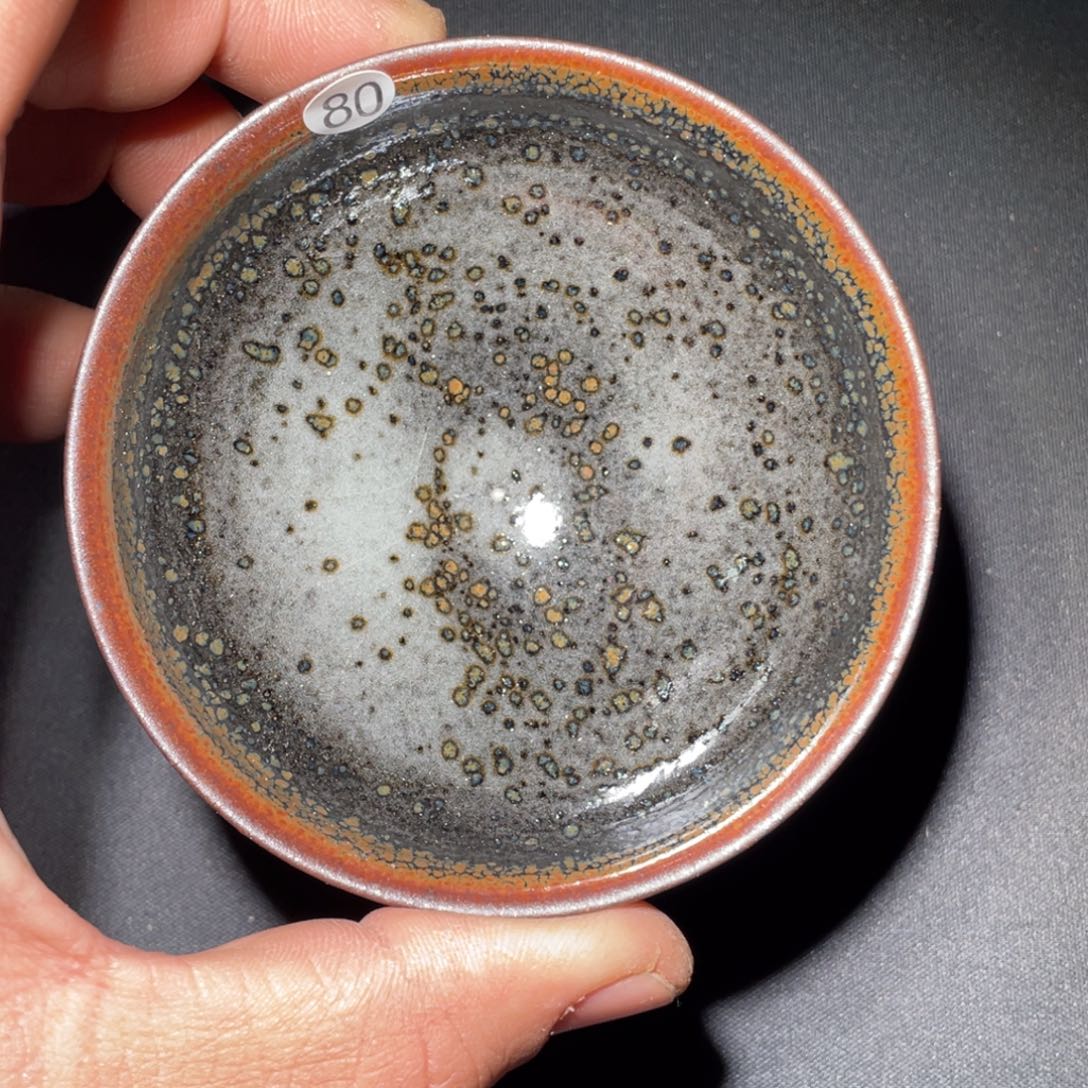 茶盏柴烧建盏老黄甄选80