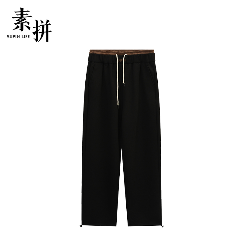 素拼休闲裤SPBXK435040AM