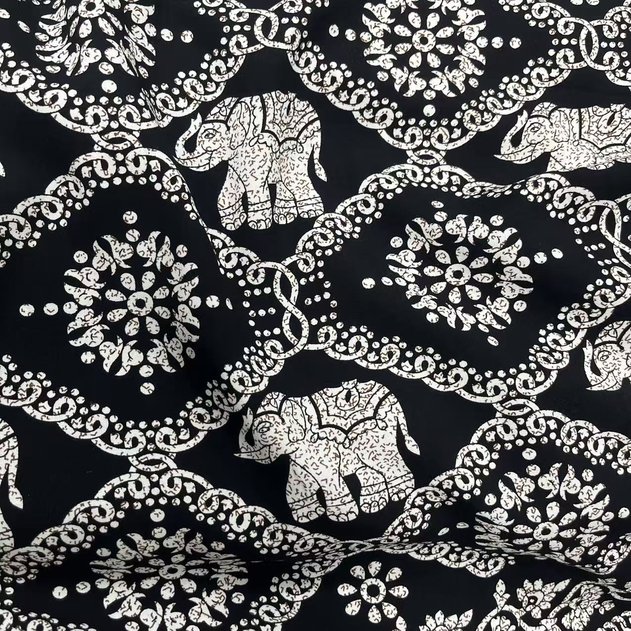 【绒兰】袋鼠国订单! 棉绸布料莱赛尔升级款 133号 大象