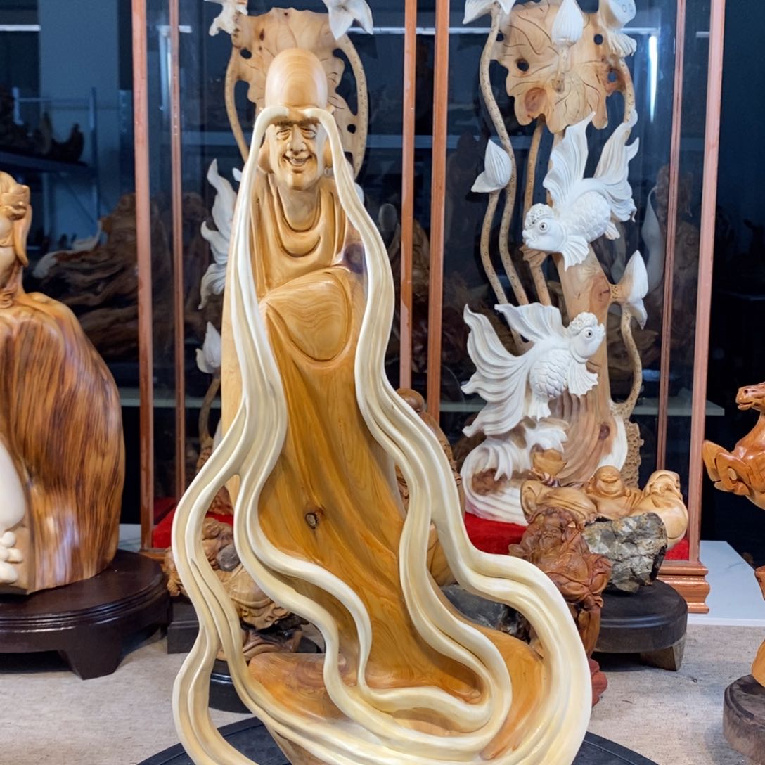 柏木（崖柏）崖柏木雕刻