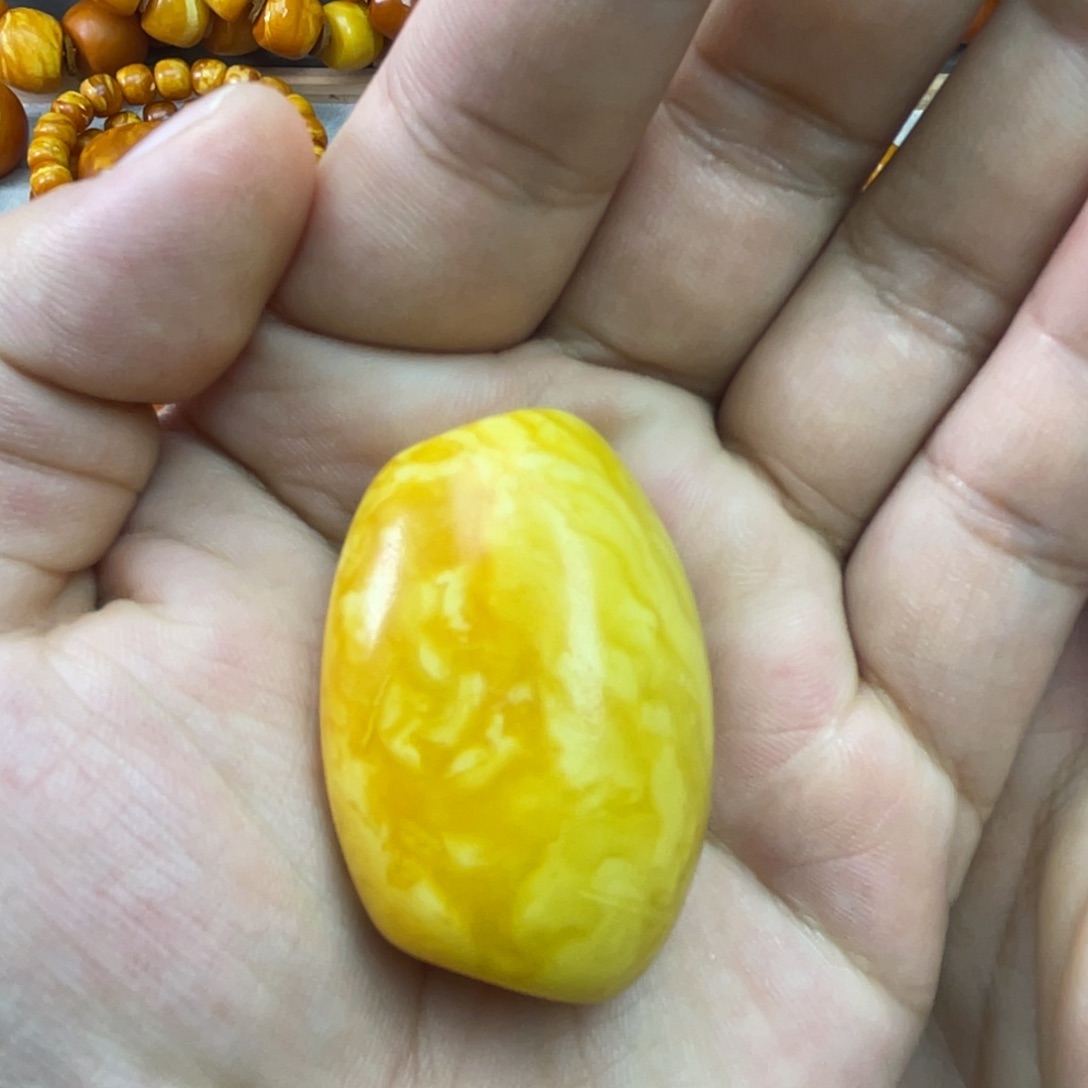 蜜蜡未镶嵌吊坠(不含链)