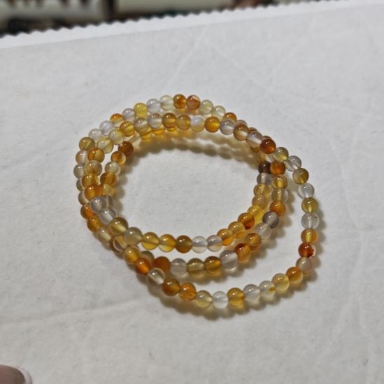 埃***托玛瑙/玉髓手链未镶嵌