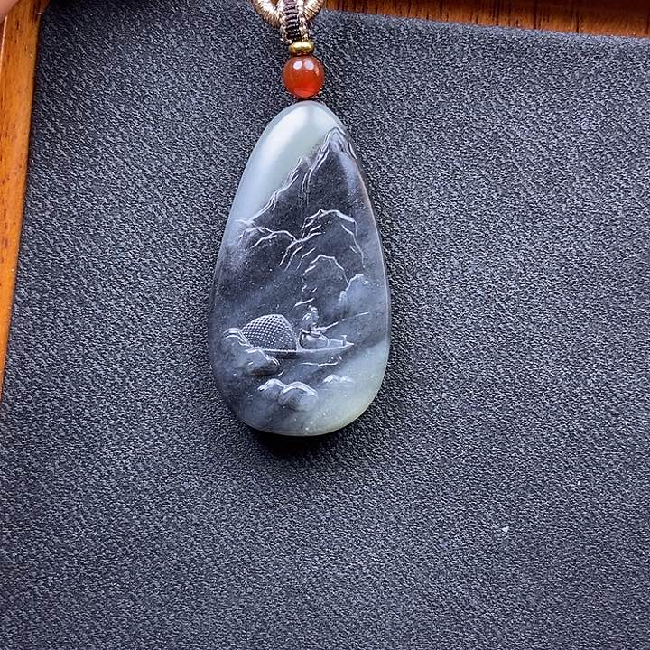 和田玉挂件未镶嵌