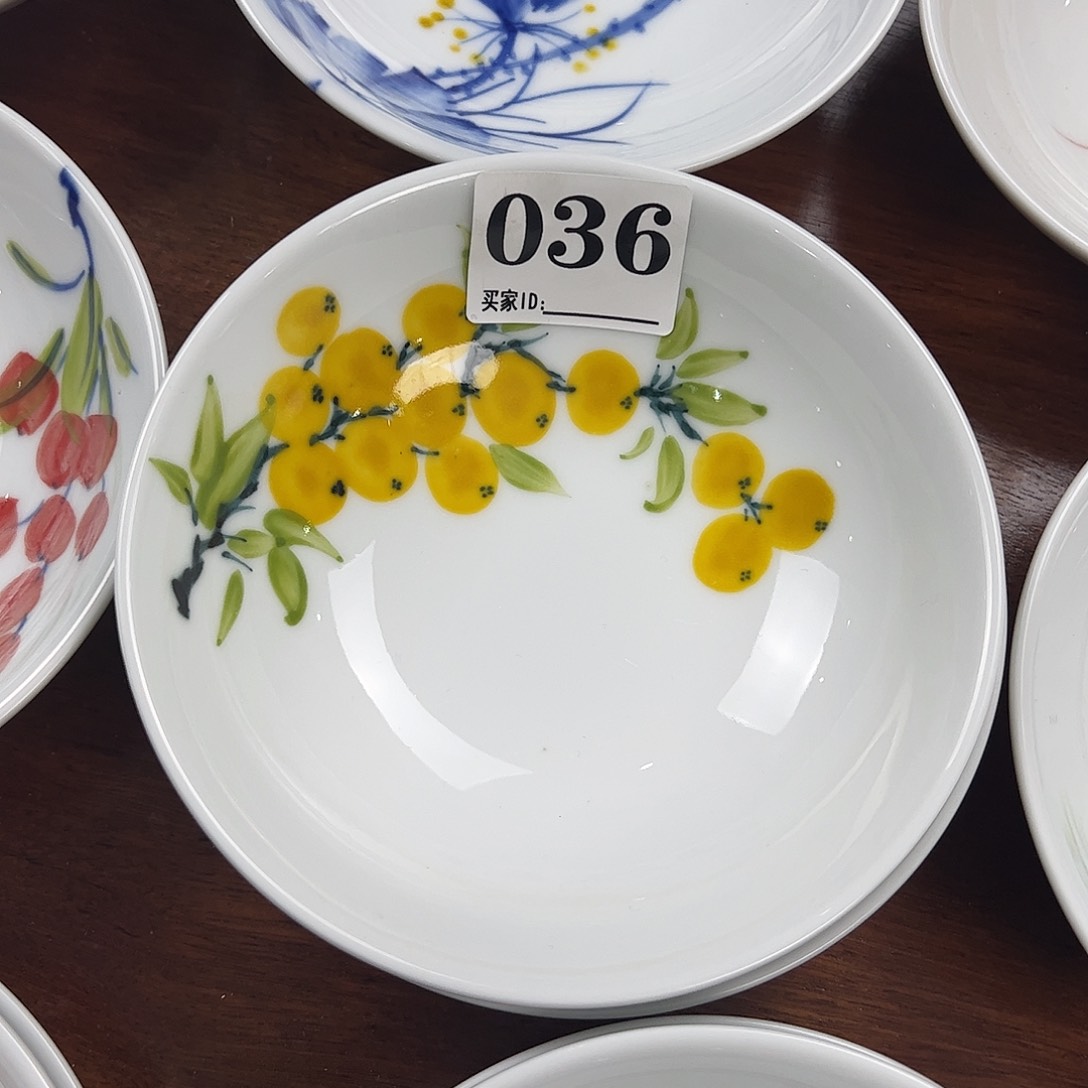 瓷片景德镇陶瓷手工手绘制作