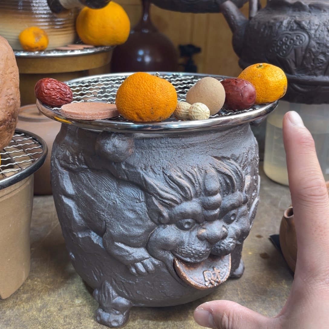 陶摆件不想吃啊怎么吃不