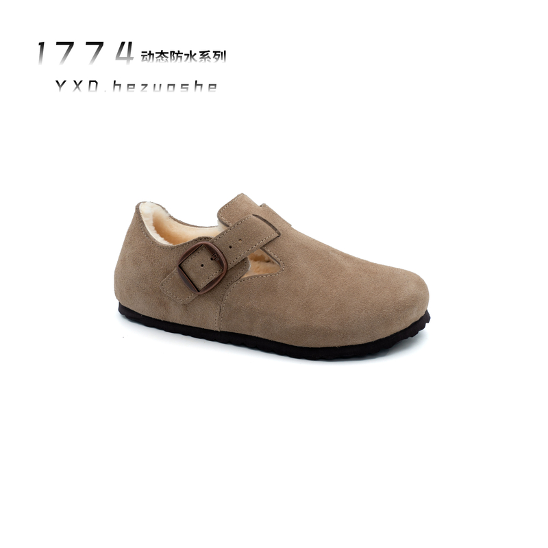 【动态防水】全包加毛羊皮毛一体博肯鞋