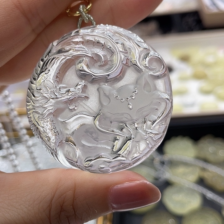 水晶珠宝半成品未镶嵌白水晶