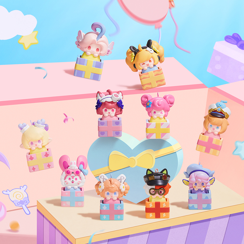 MINISO名创优品王者荣耀合作款峡谷庆典挂件盲盒潮玩可爱送礼好物
